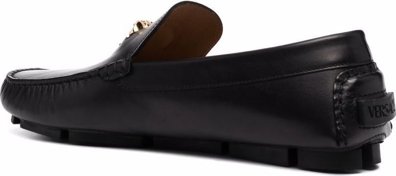 Versace Flat Shoes Black Zwart