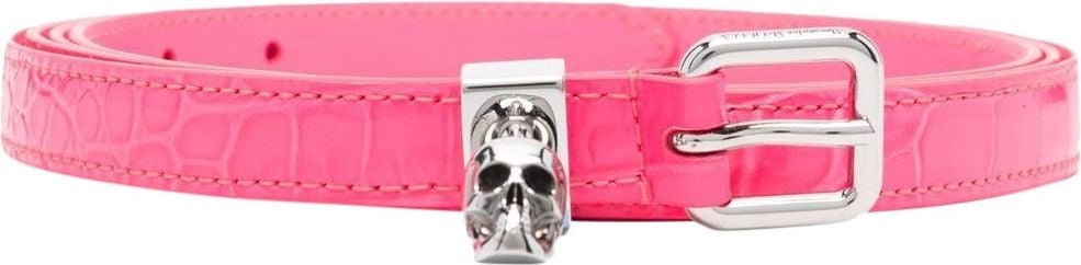 Alexander McQueen Belts Fuchsia Pink Roze