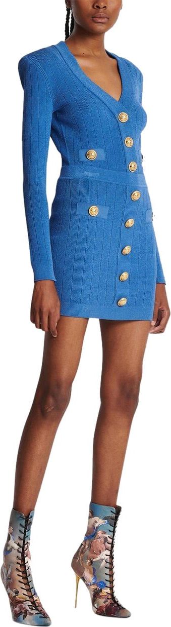 Balmain Skirts Blue Blauw