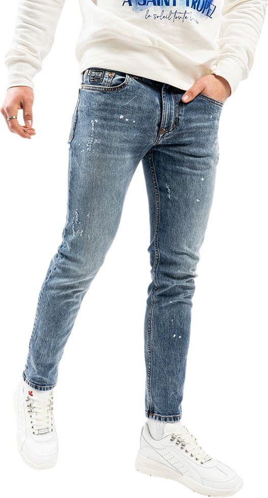 Versace Jeans Couture Skinny Jeans Blauw