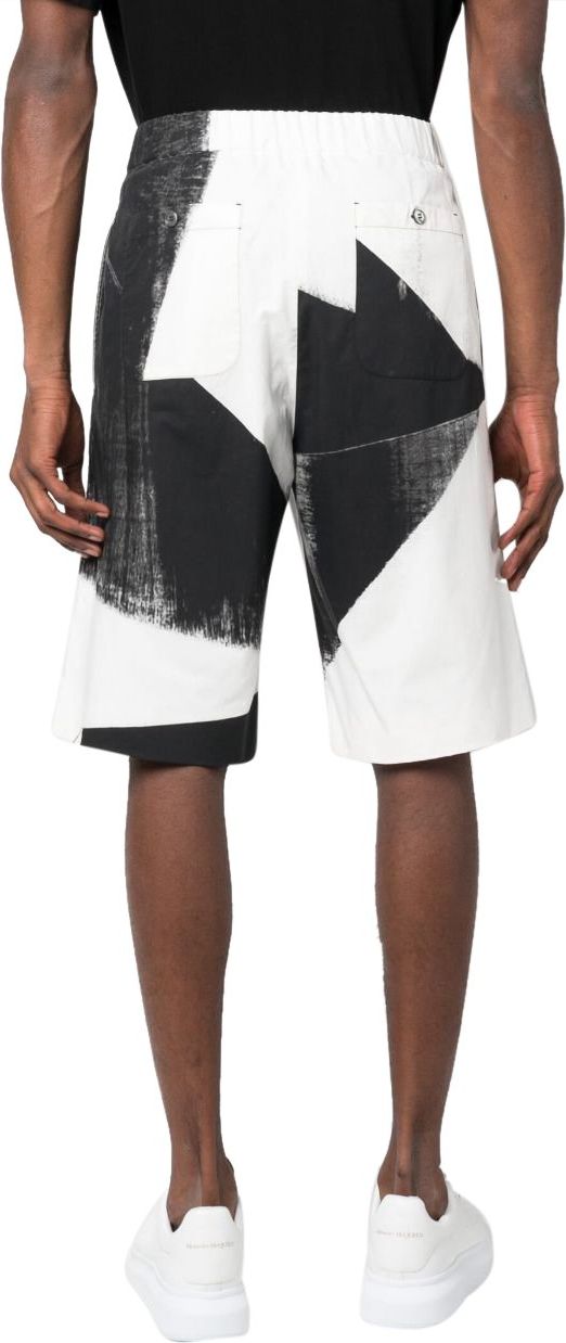 Alexander McQueen Shorts Black Zwart