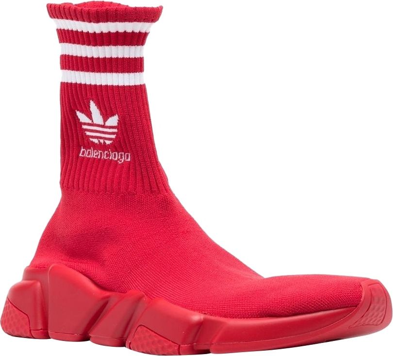 Adidas X Balenciaga Sneakers Red Rood