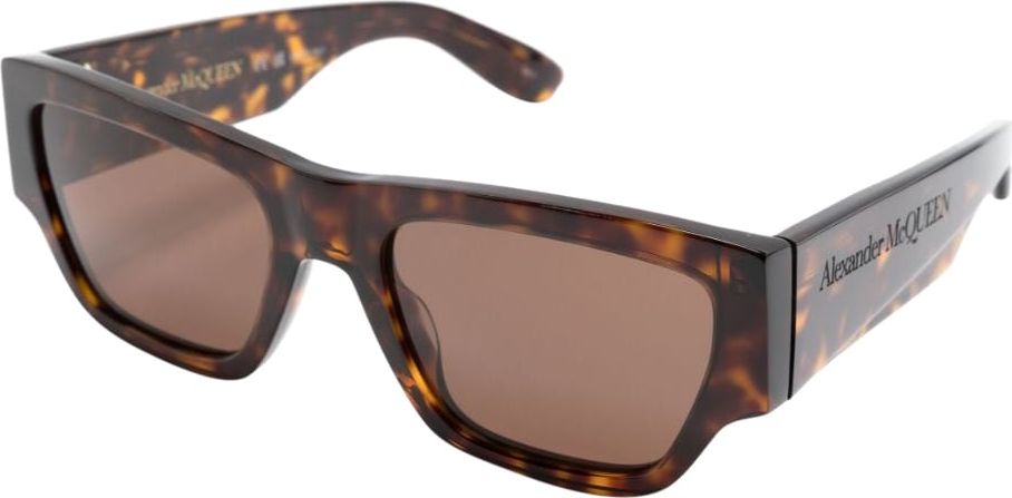Alexander McQueen Sunglasses Brown Bruin