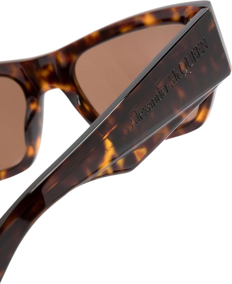 Alexander McQueen Sunglasses Brown Bruin