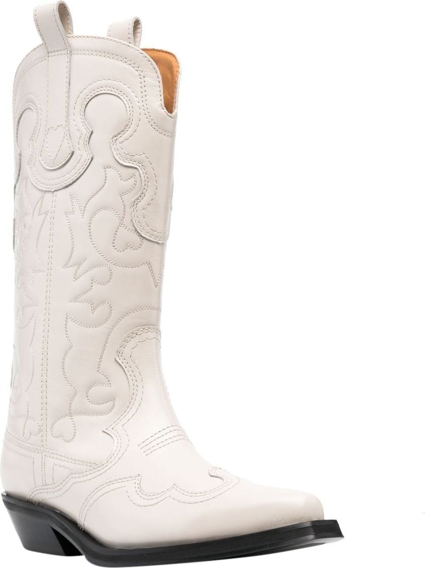 Ganni Boots White Wit