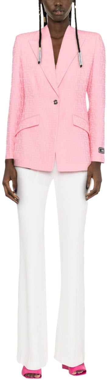 Versace All-Over Logo Informal Jacket Roze