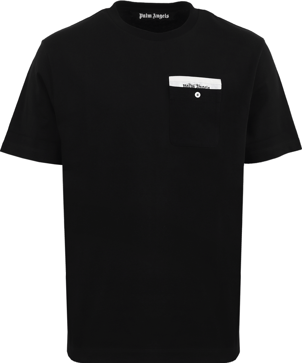 Palm Angels Palm Angels T-shirts and Polos Black Zwart