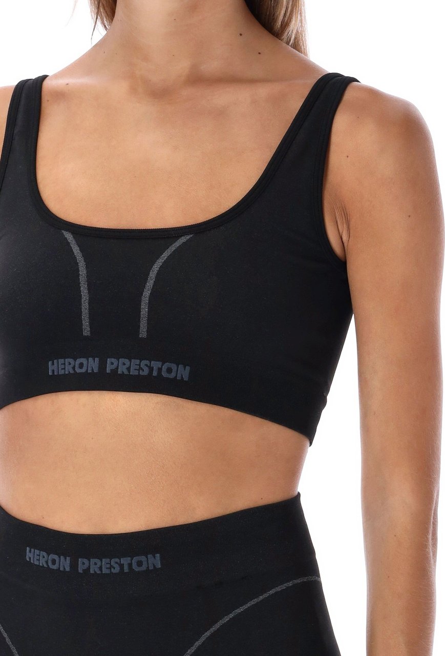 Heron Preston Active logo bra Zwart
