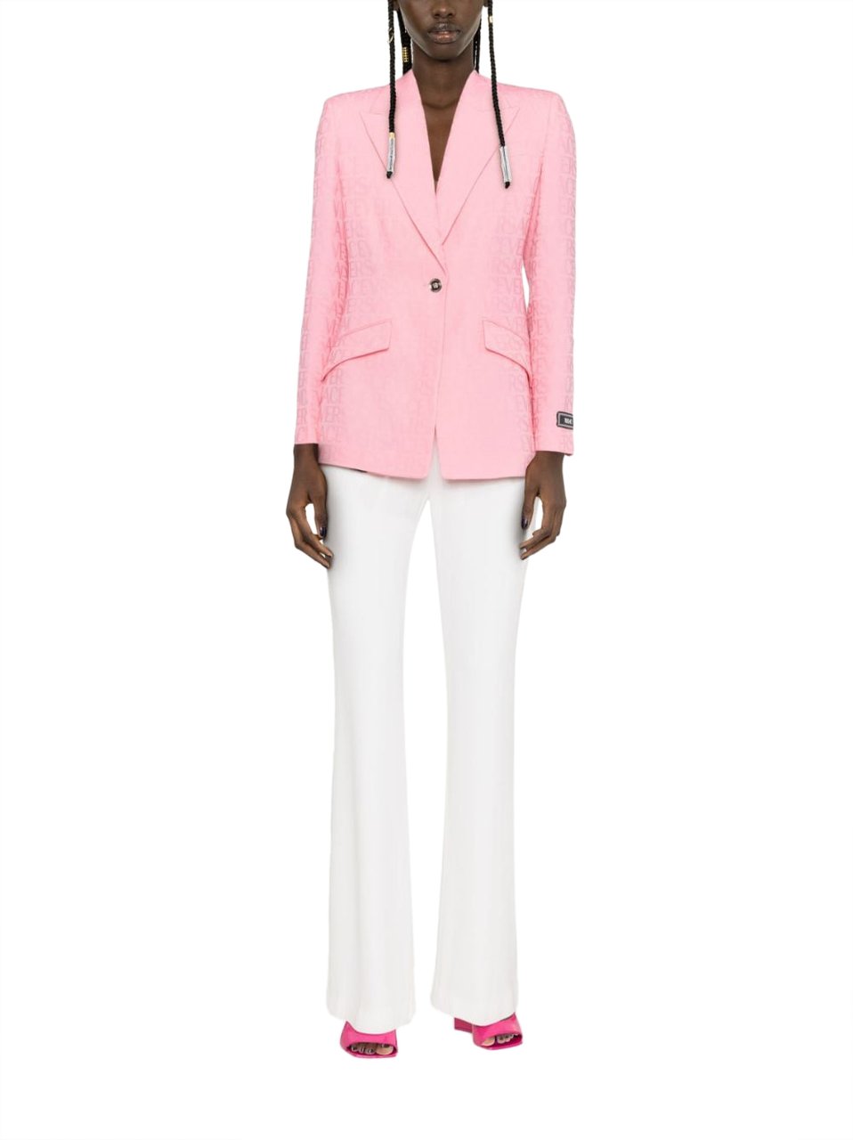 Versace All-Over Logo Informal Jacket Roze