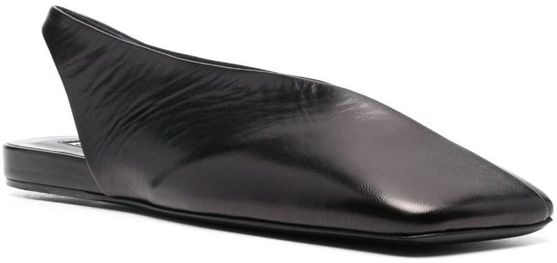 Jil Sander Slingback Zwart