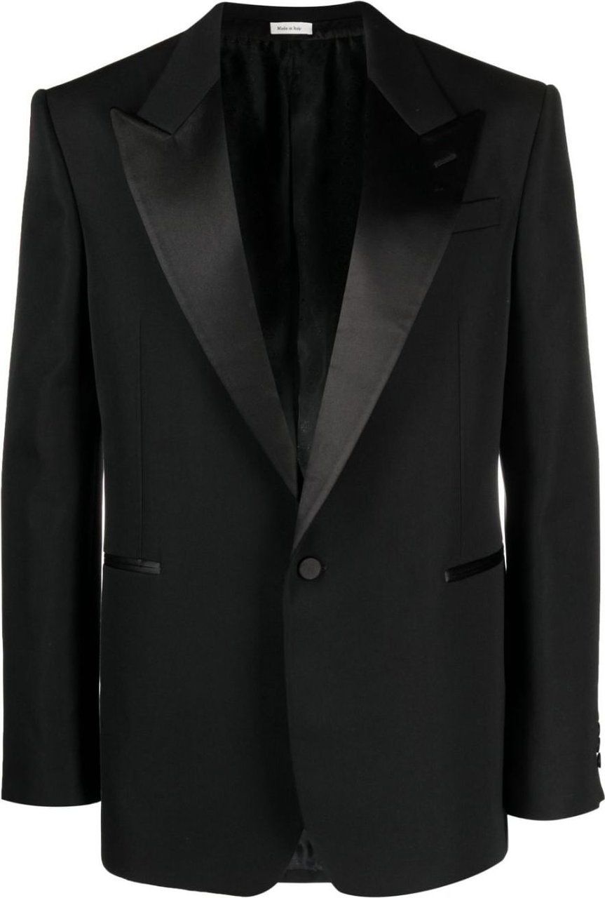 Alexander McQueen Jackets Black Zwart