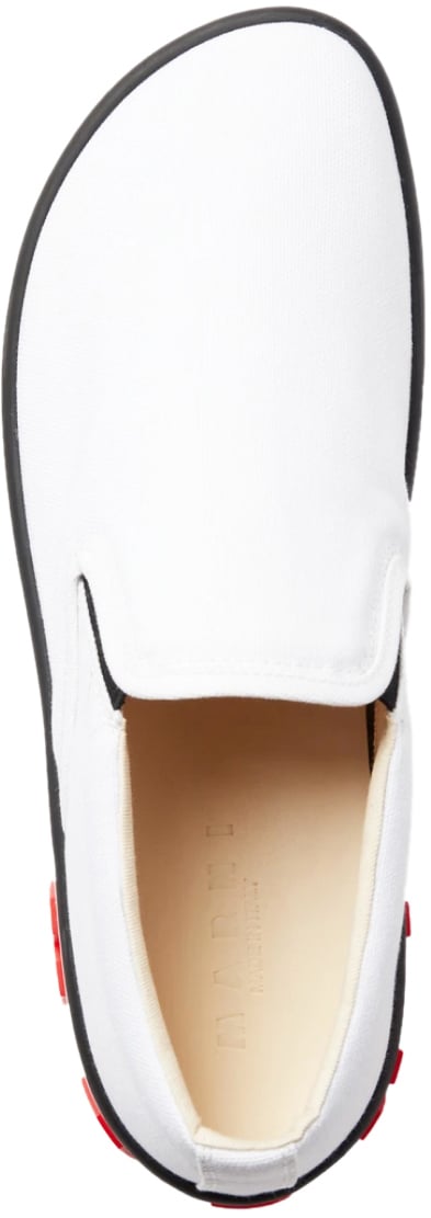 Marni Logo Slip-on Sneakers Wit