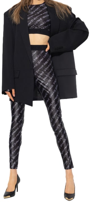 Versace Jeans Couture Leggings Zwart
