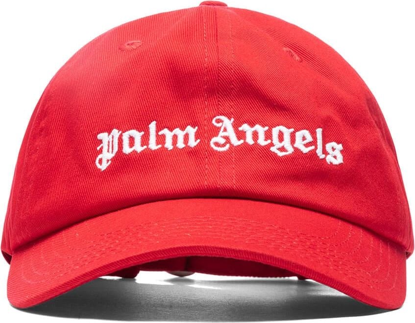 Palm Angels Classic Logo Baseball Cap Rood