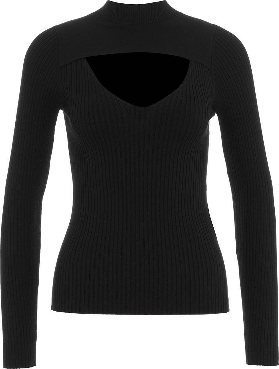 Liu Jo Cut Out Sweater Black Zwart
