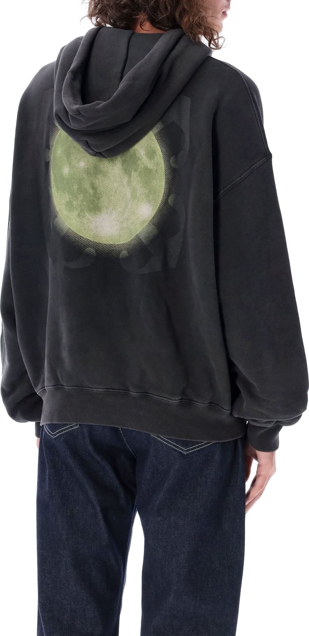 OFF-WHITE Super moon over hoodie Zwart
