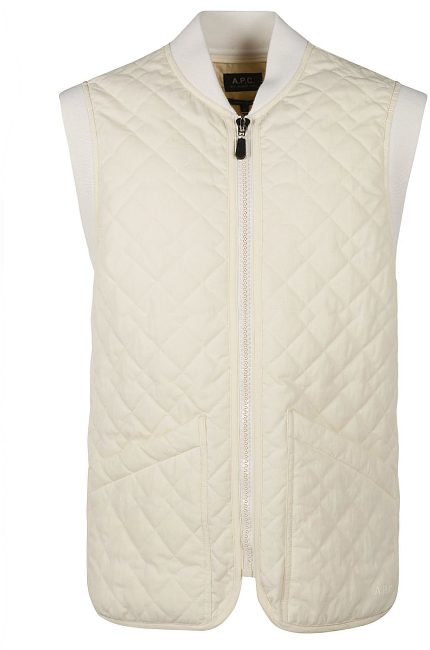 A.P.C. Silas Vest White Wit