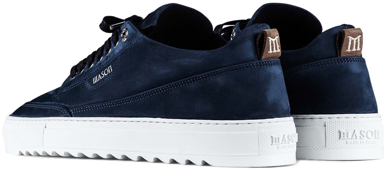 Mason Garments Sneaker Blauw Blauw