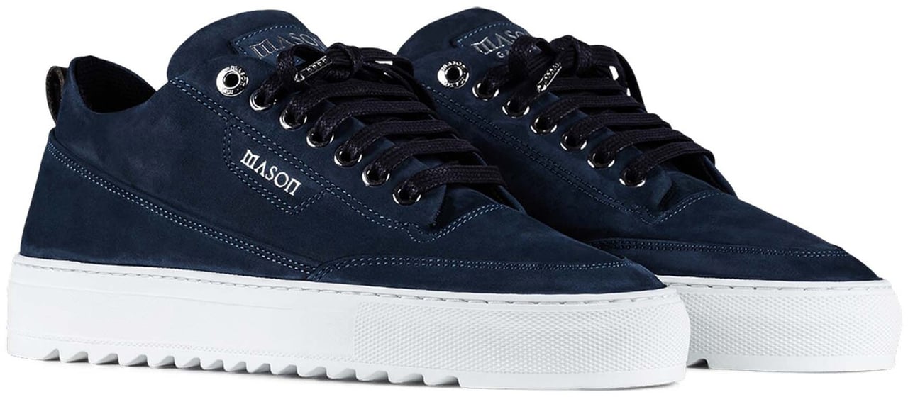 Mason Garments Sneaker Blauw Blauw