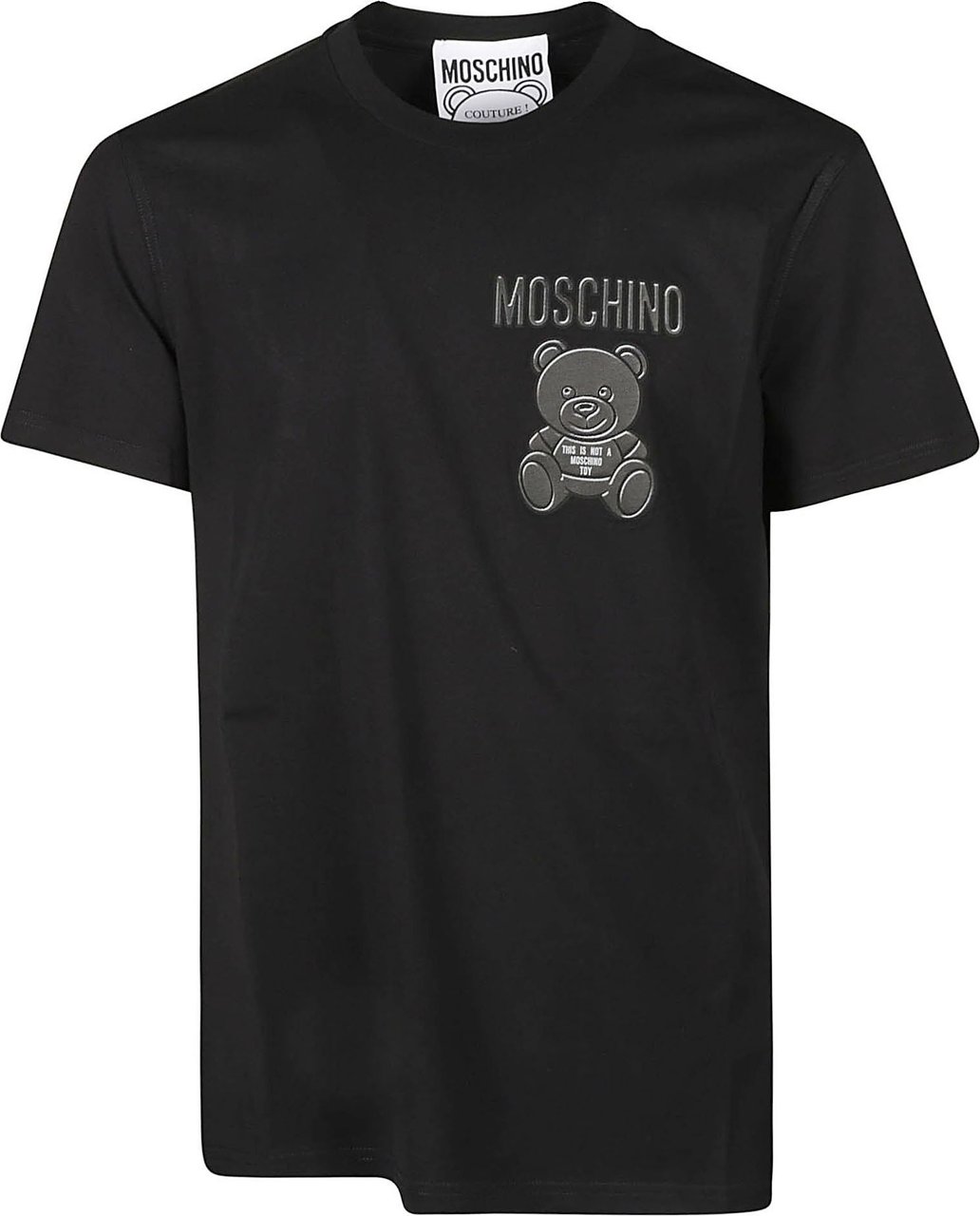 Moschino Teddy Bear T-shirt Black Zwart