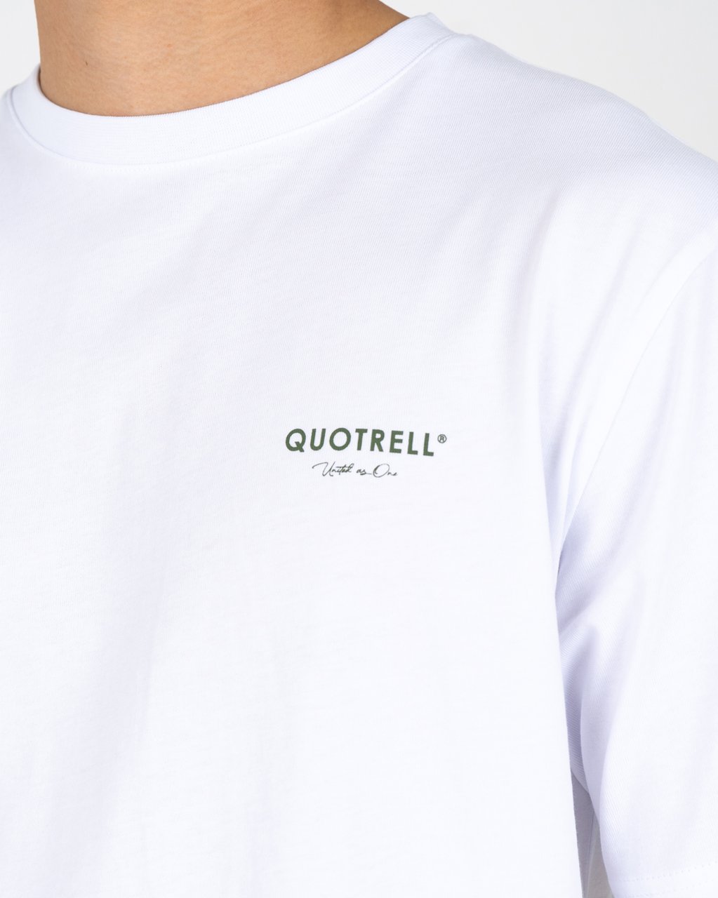 Quotrell Jaipur T-shirt | White/army Wit