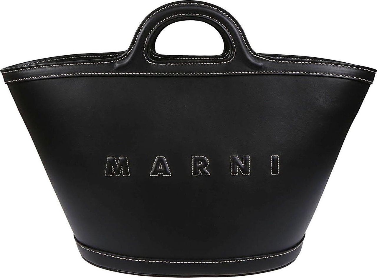 Marni Tropicalia Small Handbag Black Zwart