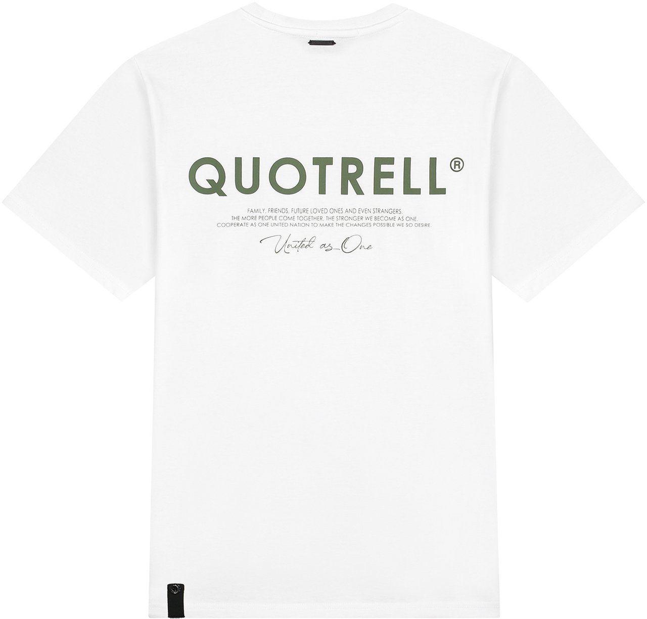 Quotrell Jaipur T-shirt | White/army Wit