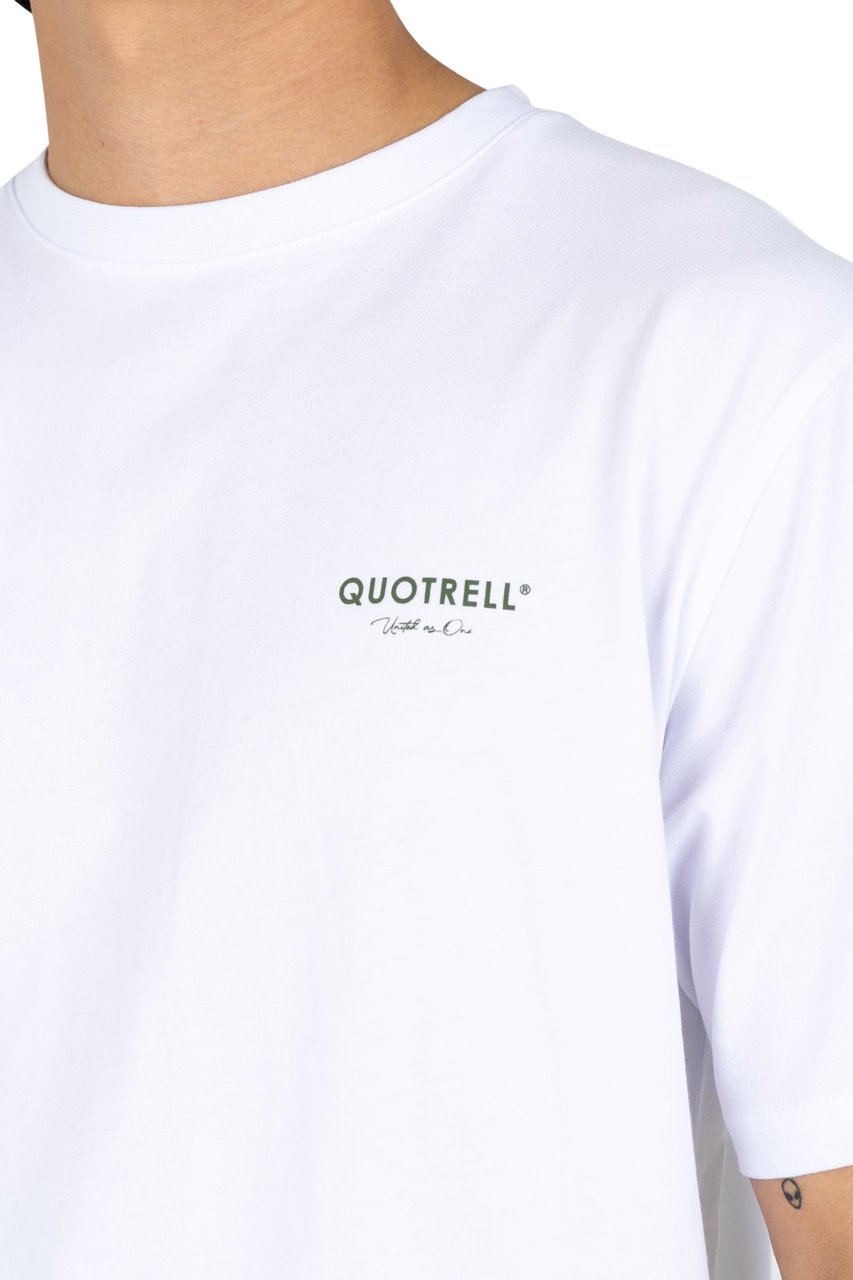 Quotrell Jaipur T-shirt | White/army Wit