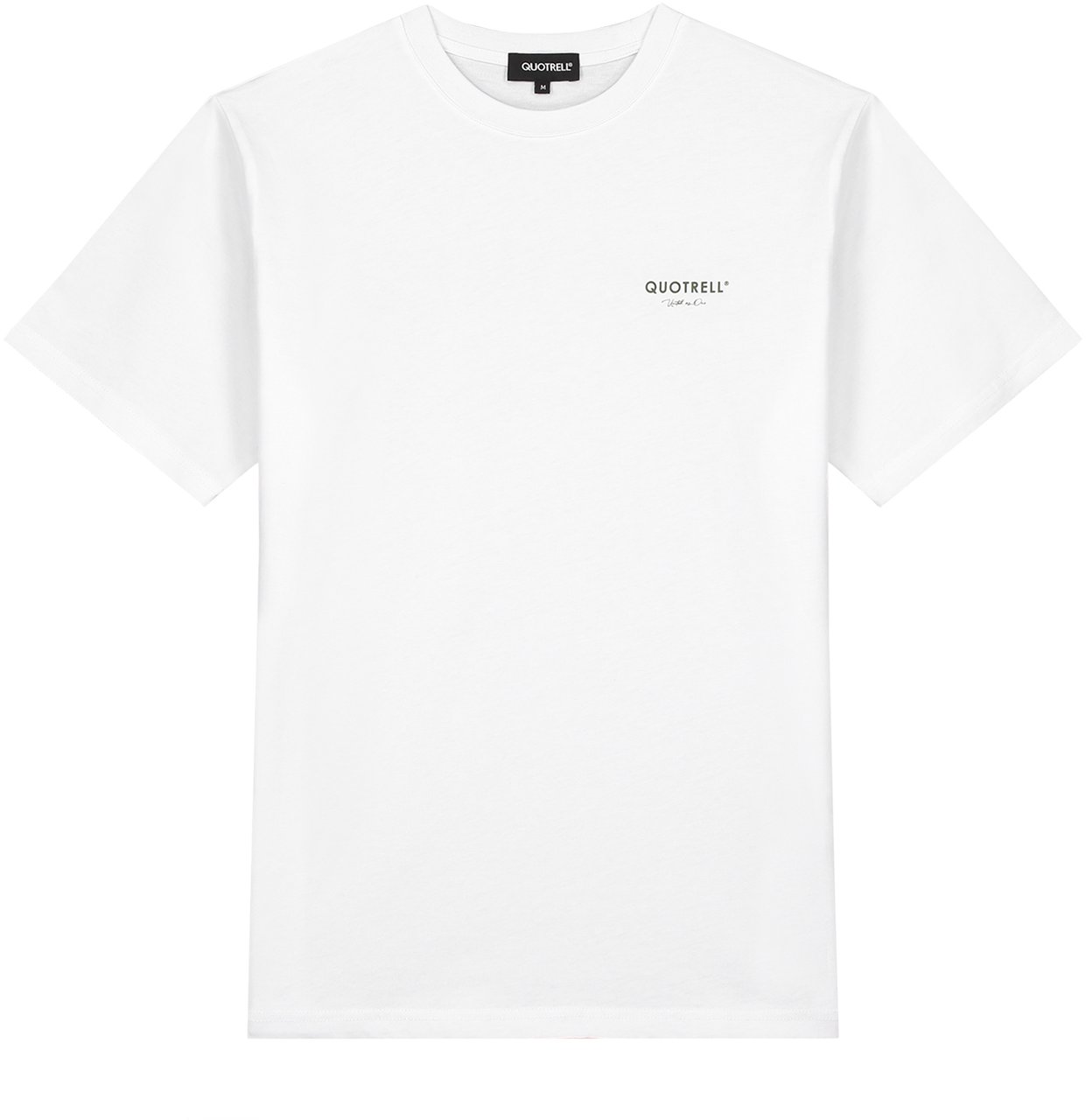 Quotrell Jaipur T-shirt | White/army Wit