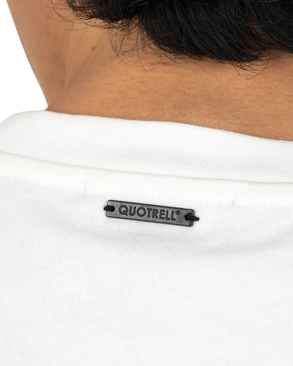 Quotrell L'atelier T-shirt | Off White/brown Wit