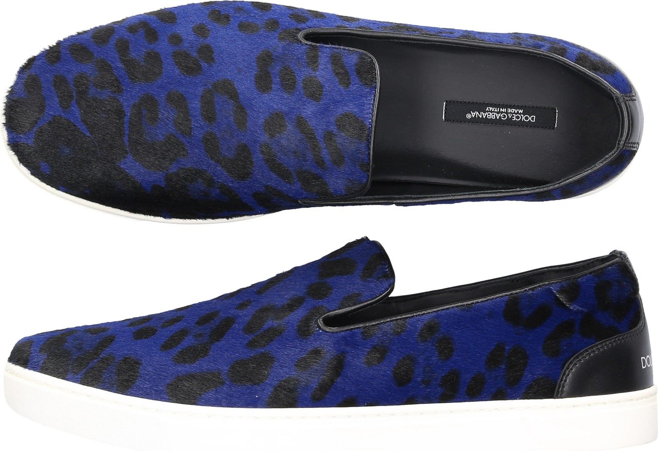 Dolce & Gabbana Men Sneakers Blue - Malcolm Blauw