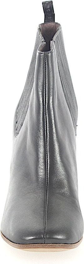 Marc Jacobs Women Ankle Boots Smooth Leather Metallic Grey - BASSY Grijs
