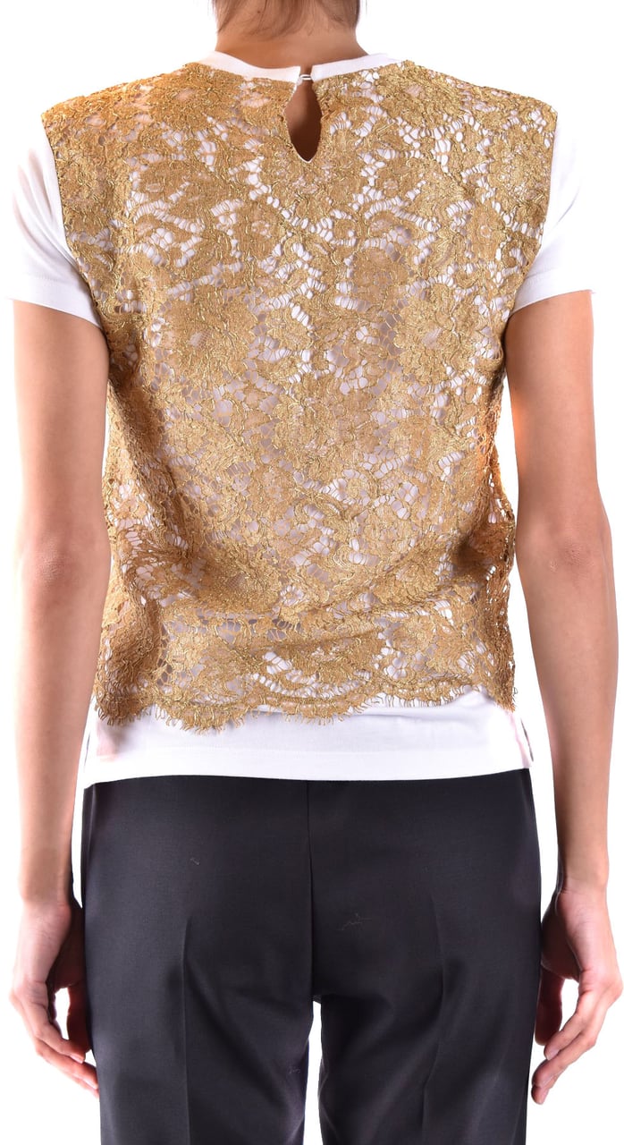 Valentino Tshirt Short Sleeves Gold Goud