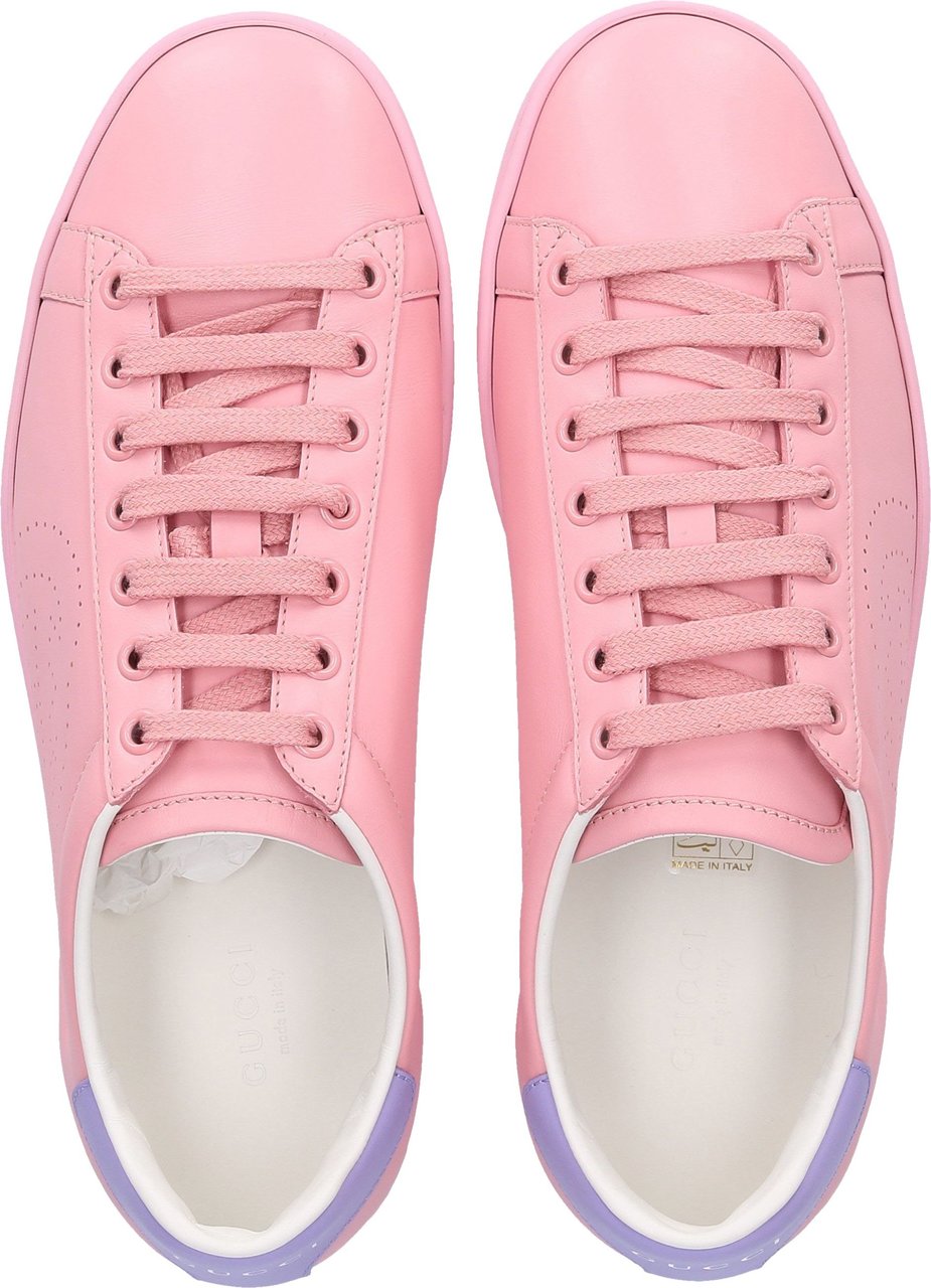 Gucci Low-top Sneakers Ace Stomp Roze