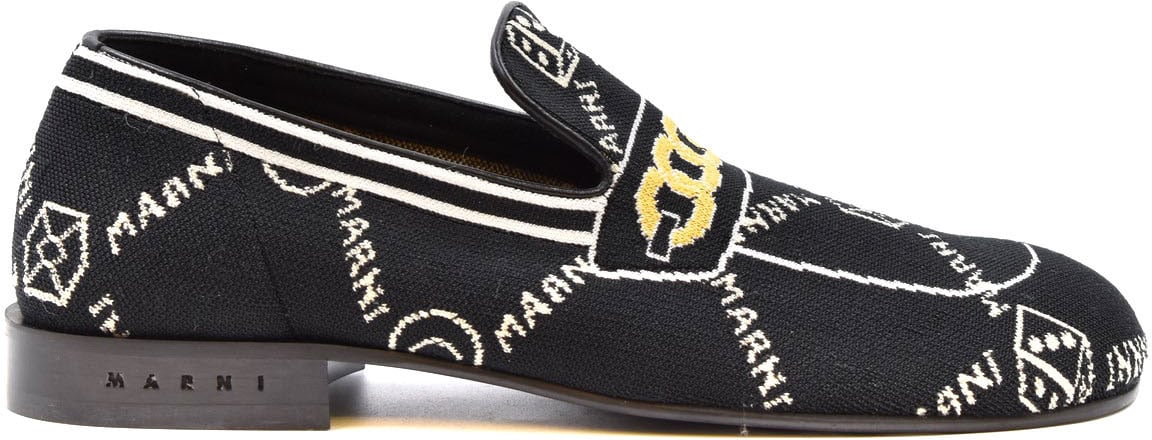 Marni Moccasins Black Zwart