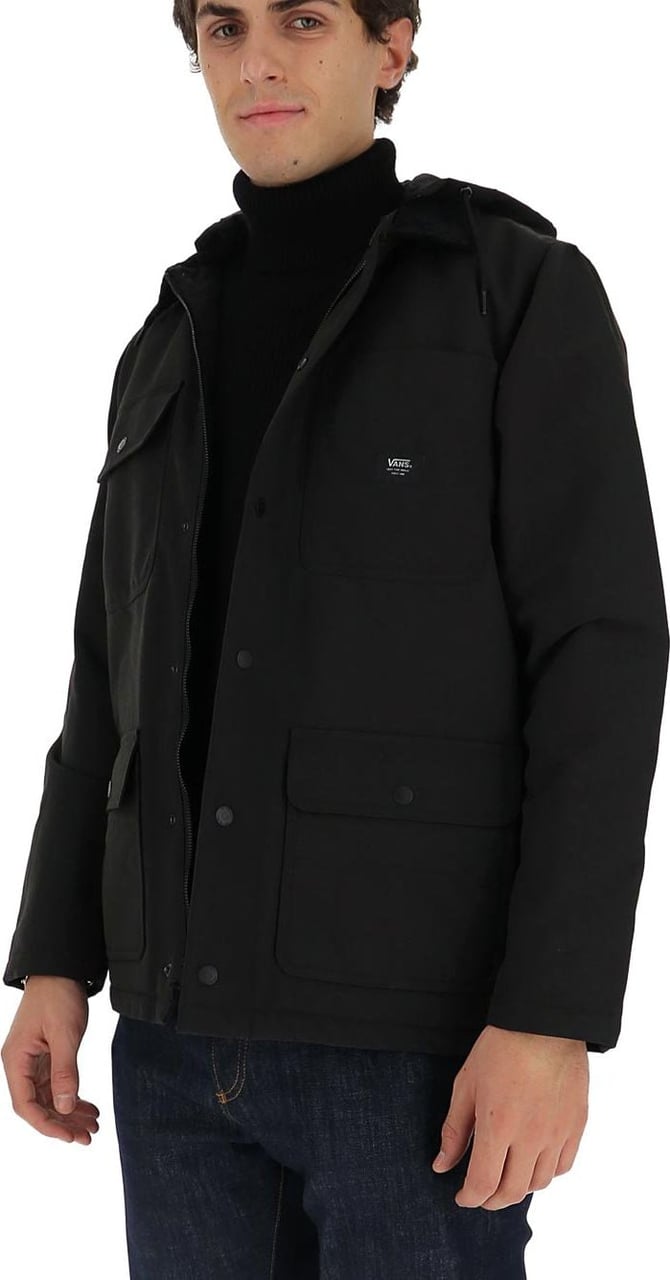 Vans Jacket Man Clothing Zwart