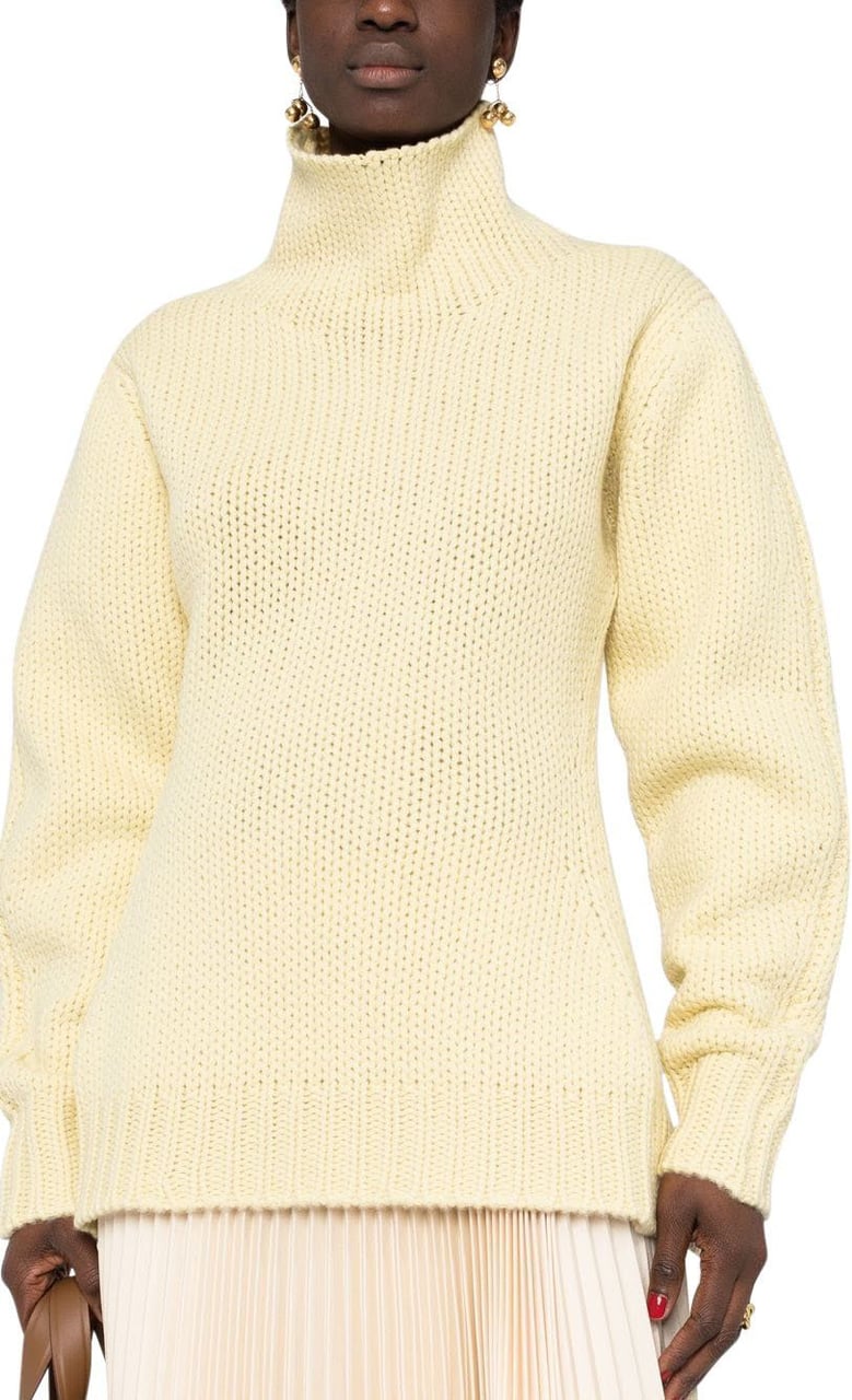 Jil Sander Sweaters Yellow Geel