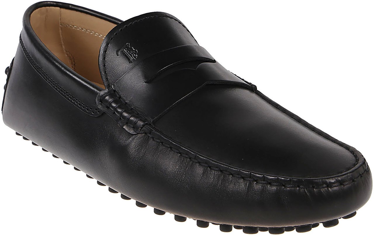 Tod's New 64c Loafers Black Zwart