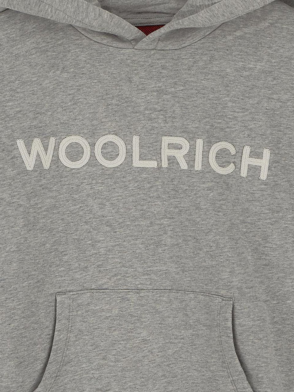 Woolrich Grey Hoodie Grijs