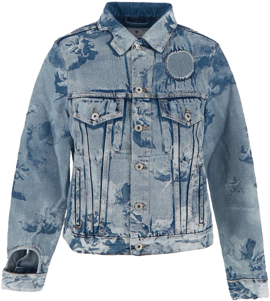 OFF-WHITE Denim Jacket Blauw