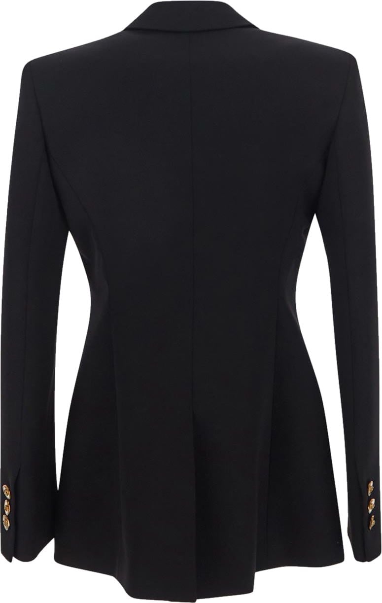 Versace Informal Single-Breasted Jacket Zwart
