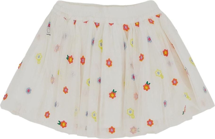 Stella McCartney Plisse Mini Skirt Wit