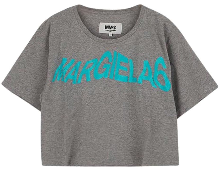 MM6 Maison Margiela Cotton T-shirt Grijs