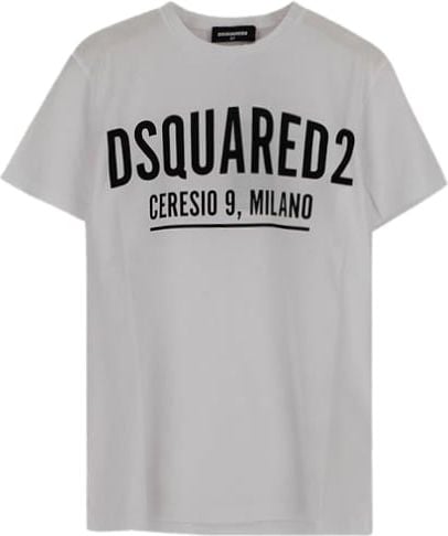 Dsquared2 Logo T-shirt Wit