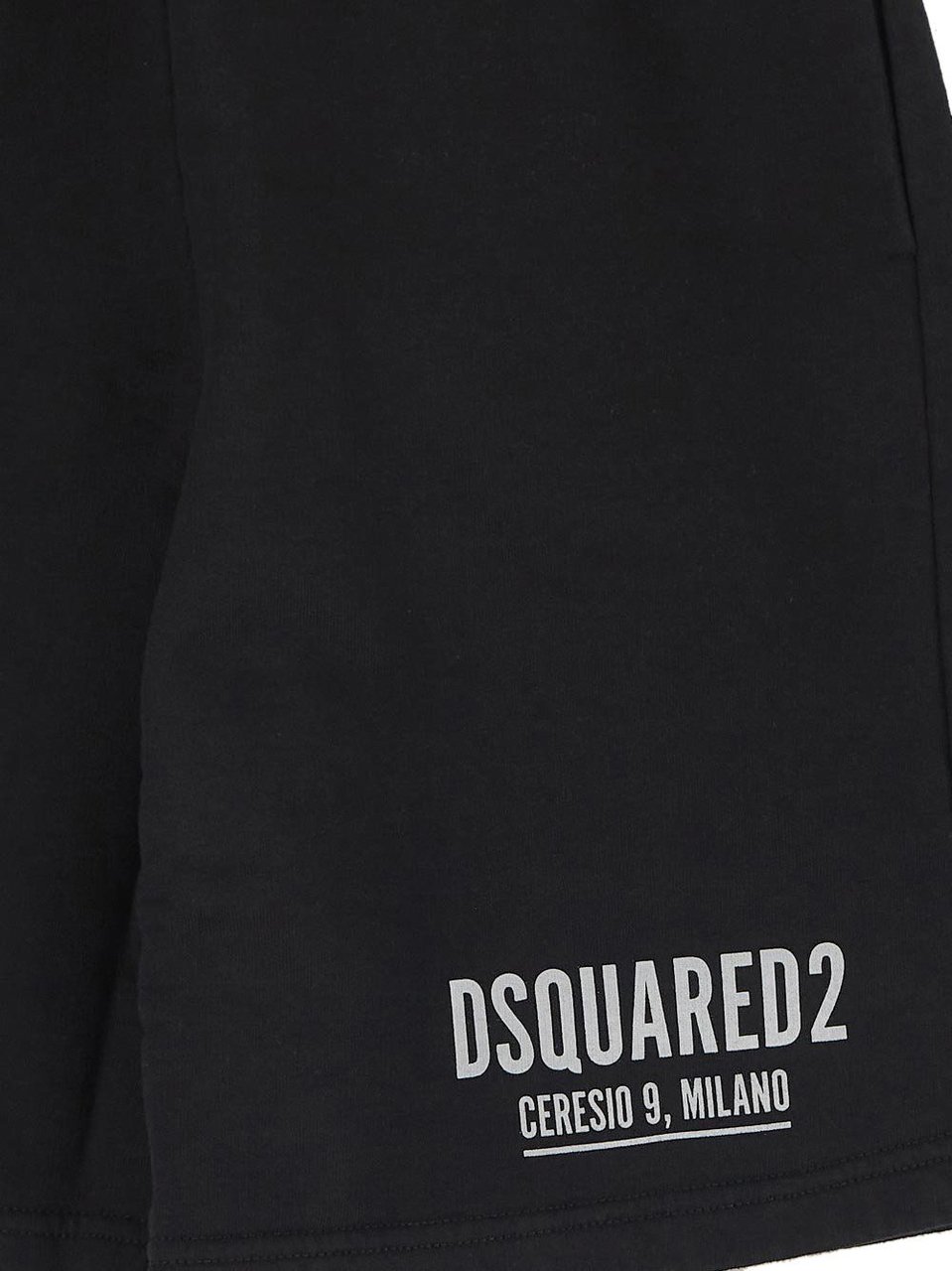 Dsquared2 Cotton Shorts Zwart