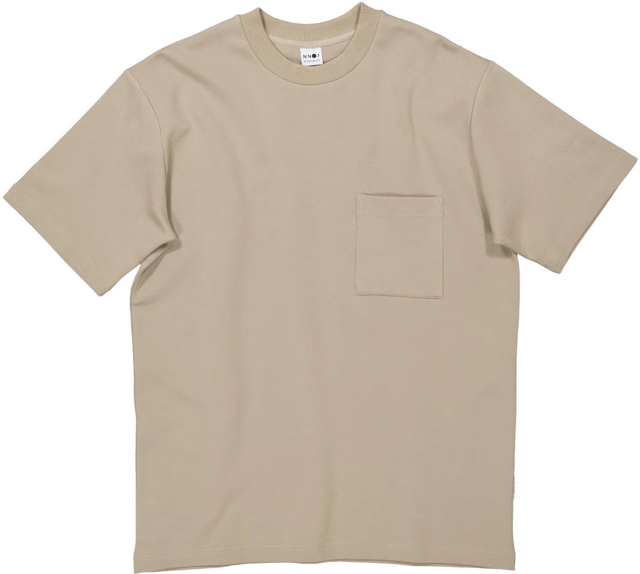 NN07 Nat Pocket T-Shirt Beige Beige