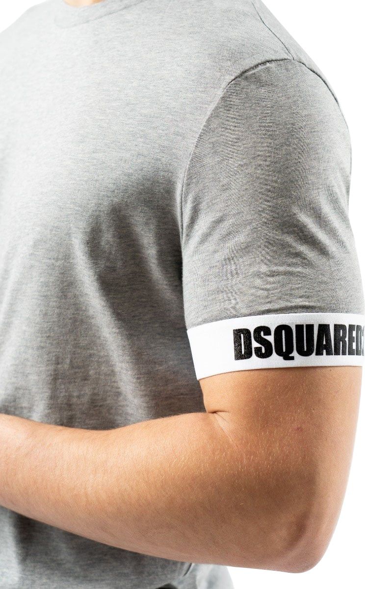 Dsquared2 Round Neck T-Shirt Grijs