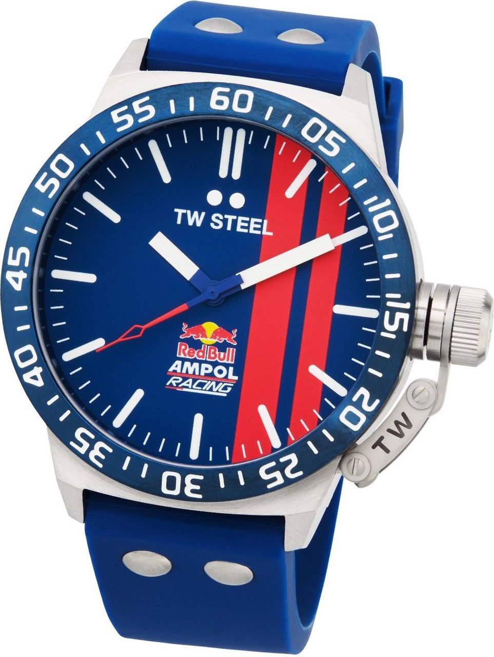 TW Steel CS110 Canteen Red Bull Ampol horloge 45 mm Blauw