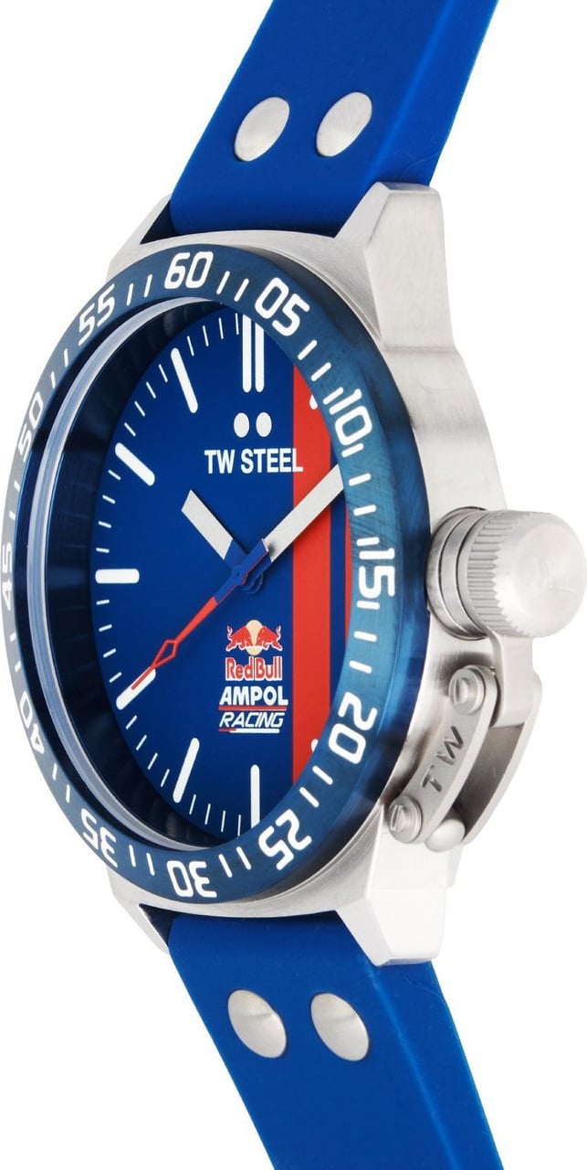 TW Steel CS110 Canteen Red Bull Ampol horloge 45 mm Blauw