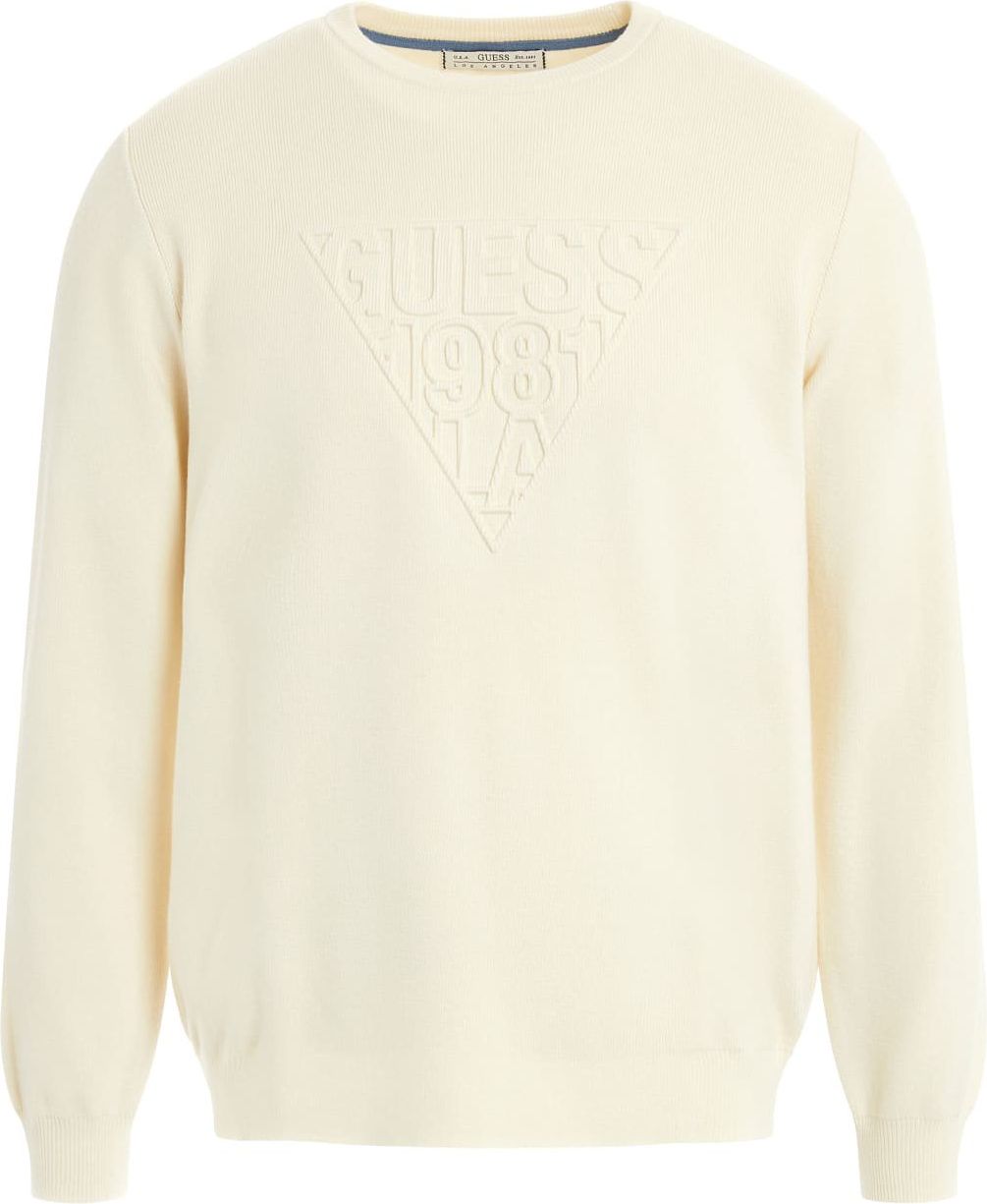Guess Victor Sweater Heren Wit Wit